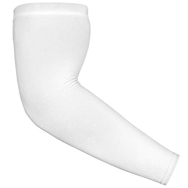 Sublimated Seamless Polyester Cooling Compression Sleeve - Sublimated Seamless Polyester Cooling Compression Sleeve - Image 1 of 4