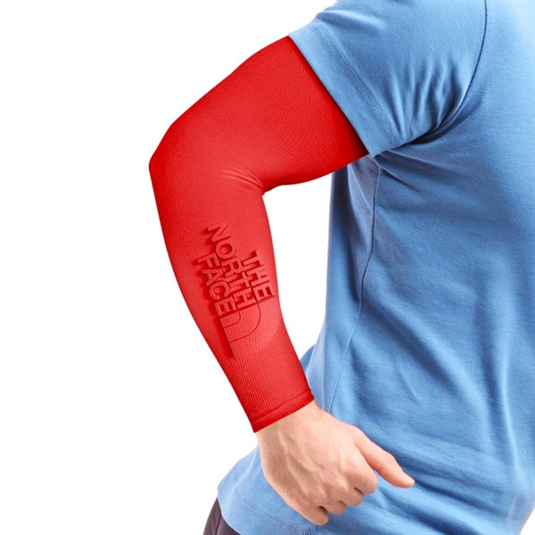 Sublimated Seamless Polyester Cooling Compression Sleeve - Sublimated Seamless Polyester Cooling Compression Sleeve - Image 4 of 4