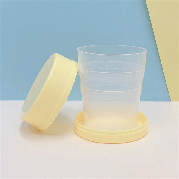 Plastic Outdoor Folding Water Cup - Plastic Outdoor Folding Water Cup - Image 1 of 5