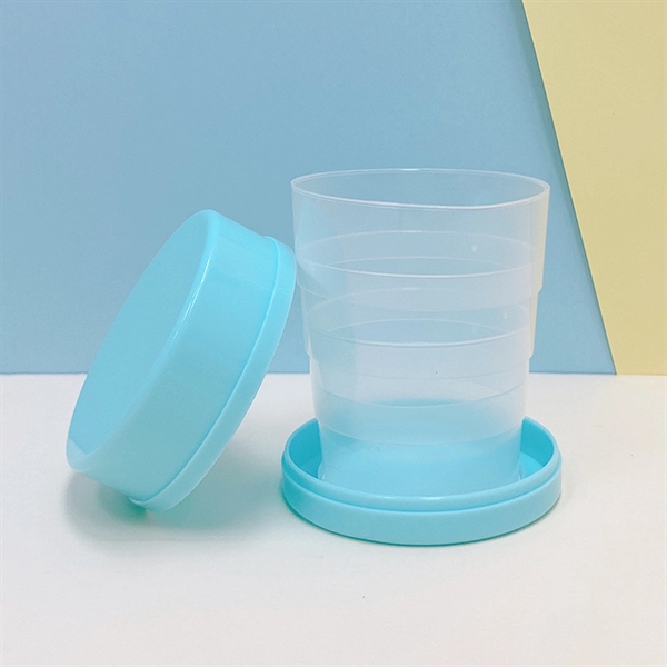 Plastic Outdoor Folding Water Cup - Plastic Outdoor Folding Water Cup - Image 2 of 5