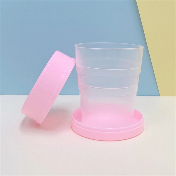 Plastic Outdoor Folding Water Cup - Plastic Outdoor Folding Water Cup - Image 3 of 5