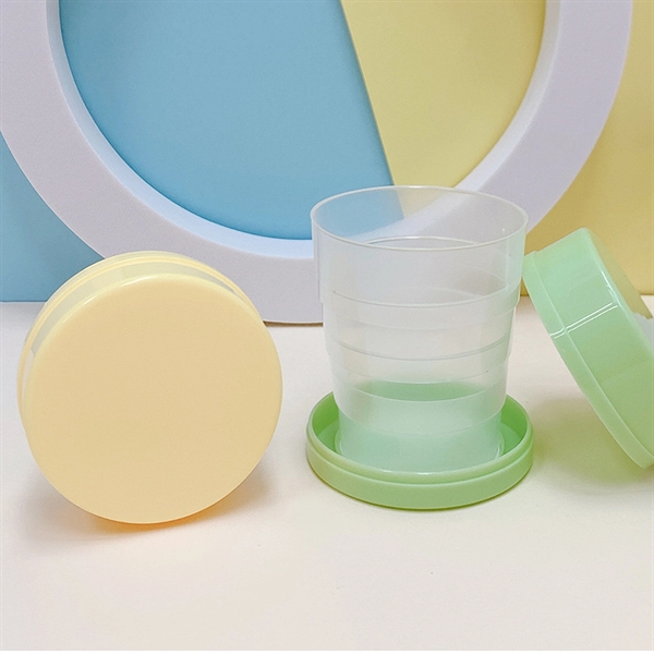 Plastic Outdoor Folding Water Cup - Plastic Outdoor Folding Water Cup - Image 4 of 5