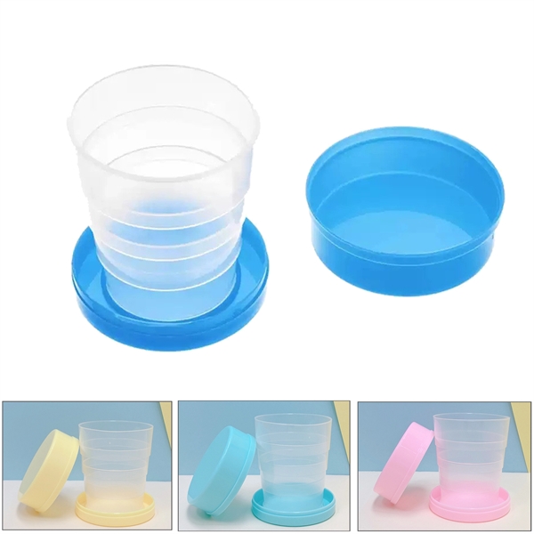 Plastic Outdoor Folding Water Cup - Plastic Outdoor Folding Water Cup - Image 5 of 5