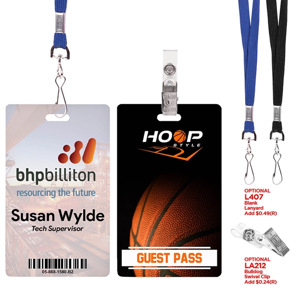 Digital ID / Credential Badge 3.375" x 2.125" - Digital ID / Credential Badge 3.375" x 2.125" - Image 0 of 2