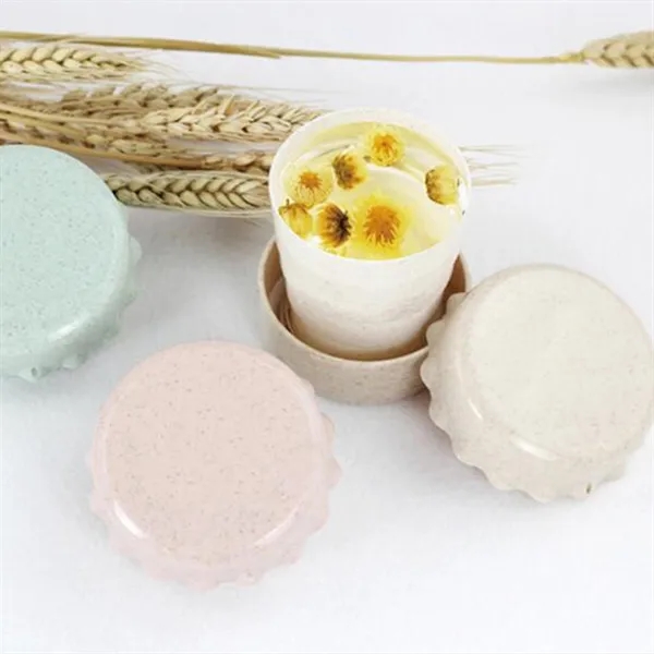 Plastic Telescopic Drinking Collapsible Cup - Plastic Telescopic Drinking Collapsible Cup - Image 3 of 3