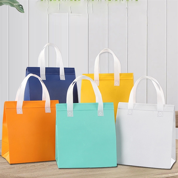 Non-Woven Insulated Lunch Bags - Non-Woven Insulated Lunch Bags - Image 1 of 4