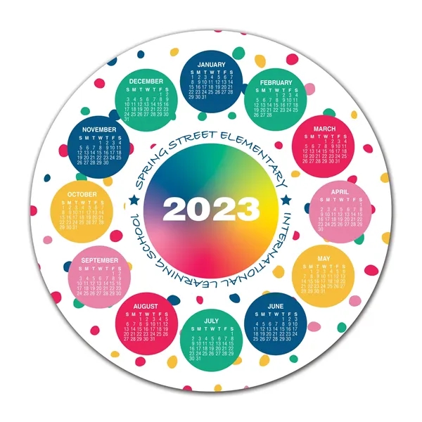 Antimicrobial Fabric Mouse Pad (8"x1/8") Round - Antimicrobial Fabric Mouse Pad (8"x1/8") Round - Image 0 of 0