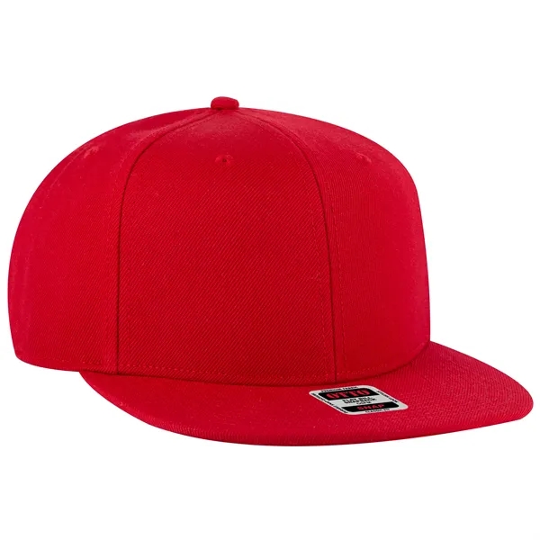 Wool Blend Twill Round Flat Visor "SNAP" 6 Panel Hat - Wool Blend Twill Round Flat Visor "SNAP" 6 Panel Hat - Image 16 of 193