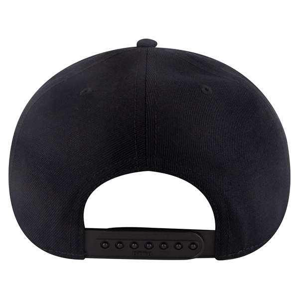 Wool Blend Twill Round Flat Visor "SNAP" 6 Panel Hat - Wool Blend Twill Round Flat Visor "SNAP" 6 Panel Hat - Image 20 of 193