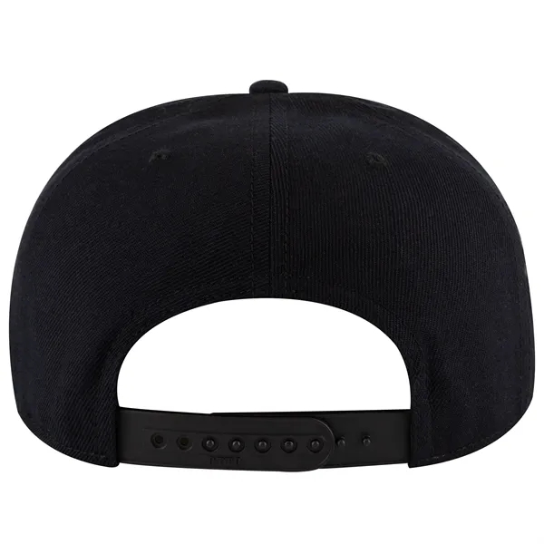 Wool Blend Twill Round Flat Visor "SNAP" 6 Panel Hat - Wool Blend Twill Round Flat Visor "SNAP" 6 Panel Hat - Image 26 of 193