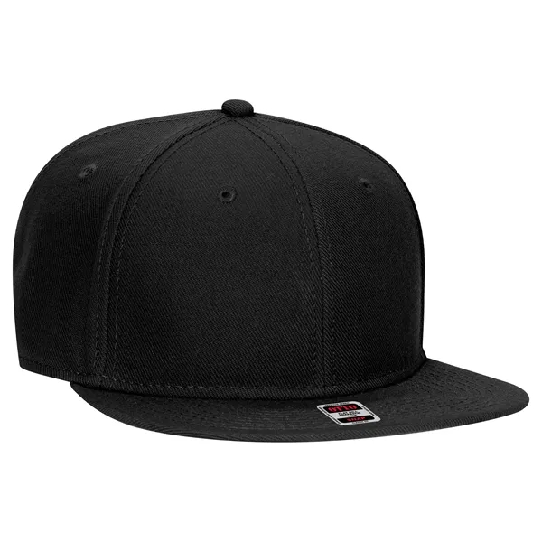 Wool Blend Twill Round Flat Visor "SNAP" 6 Panel Hat - Wool Blend Twill Round Flat Visor "SNAP" 6 Panel Hat - Image 22 of 193