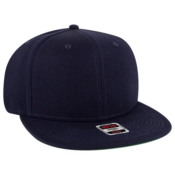 Wool Blend Twill Round Flat Visor "SNAP" 6 Panel Hat - Wool Blend Twill Round Flat Visor "SNAP" 6 Panel Hat - Image 28 of 193