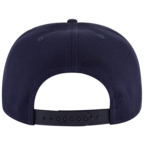 Wool Blend Twill Round Flat Visor "SNAP" 6 Panel Hat - Wool Blend Twill Round Flat Visor "SNAP" 6 Panel Hat - Image 35 of 193