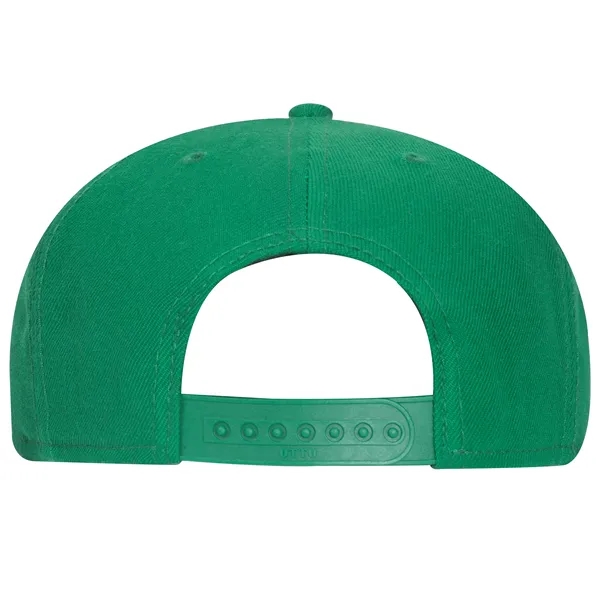 Wool Blend Twill Round Flat Visor "SNAP" 6 Panel Hat - Wool Blend Twill Round Flat Visor "SNAP" 6 Panel Hat - Image 38 of 193