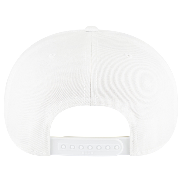 Wool Blend Twill Round Flat Visor "SNAP" 6 Panel Hat - Wool Blend Twill Round Flat Visor "SNAP" 6 Panel Hat - Image 47 of 193