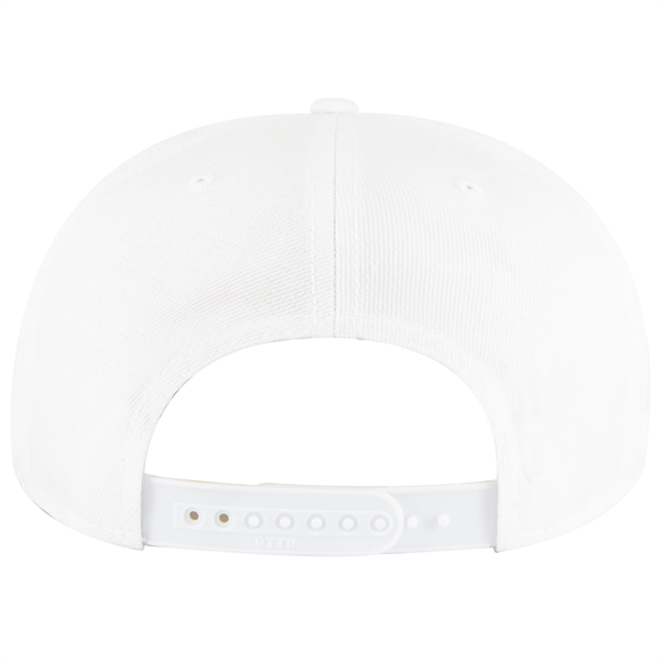 Wool Blend Twill Round Flat Visor "SNAP" 6 Panel Hat - Wool Blend Twill Round Flat Visor "SNAP" 6 Panel Hat - Image 52 of 193