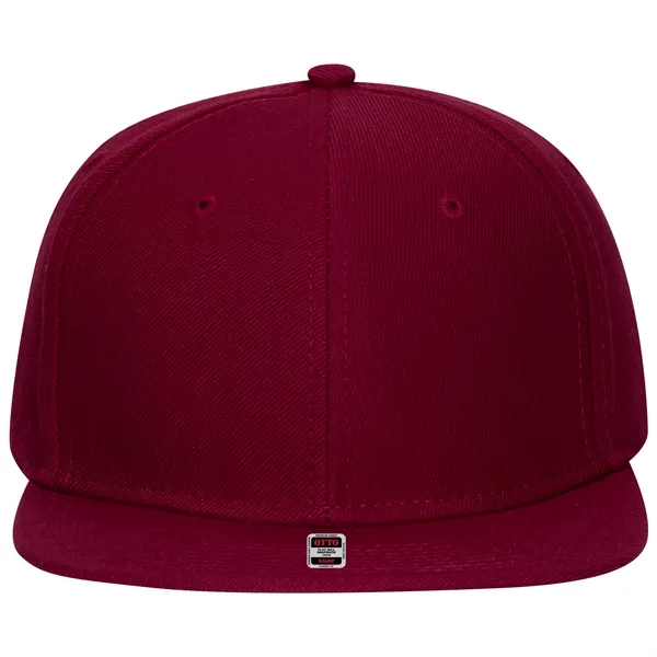 Wool Blend Twill Round Flat Visor "SNAP" 6 Panel Hat - Wool Blend Twill Round Flat Visor "SNAP" 6 Panel Hat - Image 59 of 193