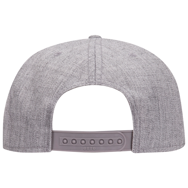 Wool Blend Twill Round Flat Visor "SNAP" 6 Panel Hat - Wool Blend Twill Round Flat Visor "SNAP" 6 Panel Hat - Image 71 of 193