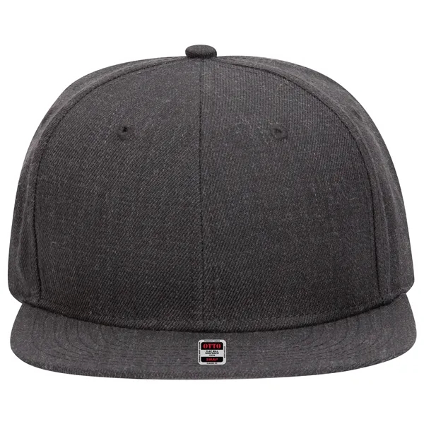 Wool Blend Twill Round Flat Visor "SNAP" 6 Panel Hat - Wool Blend Twill Round Flat Visor "SNAP" 6 Panel Hat - Image 75 of 193