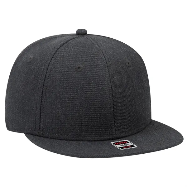 Wool Blend Twill Round Flat Visor "SNAP" 6 Panel Hat - Wool Blend Twill Round Flat Visor "SNAP" 6 Panel Hat - Image 73 of 193