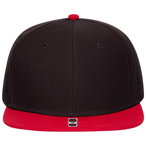 Wool Blend Twill Round Flat Visor "SNAP" 6 Panel Hat - Wool Blend Twill Round Flat Visor "SNAP" 6 Panel Hat - Image 84 of 193