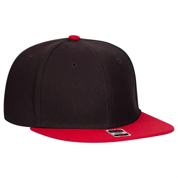 Wool Blend Twill Round Flat Visor "SNAP" 6 Panel Hat - Wool Blend Twill Round Flat Visor "SNAP" 6 Panel Hat - Image 82 of 193
