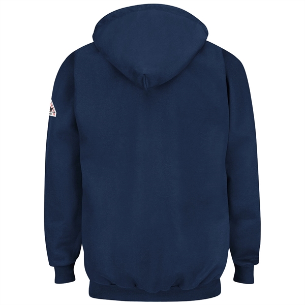 Bulwark® Men's FR Pullover Hooded Fleece 1/4 Zip Sweatshirt - Bulwark® Men's FR Pullover Hooded Fleece 1/4 Zip Sweatshirt - Image 1 of 1