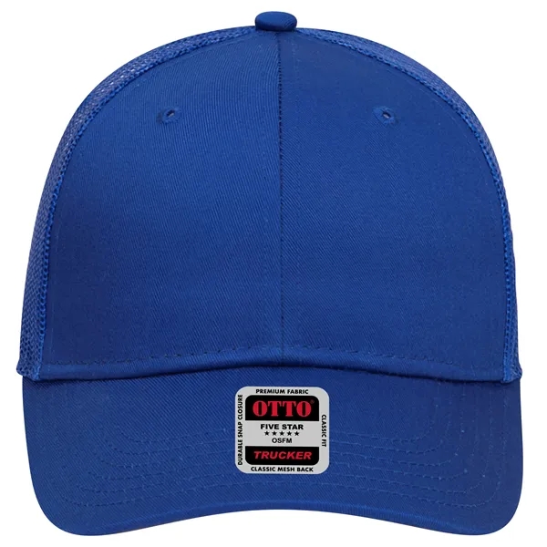 Cotton Blend Twill 6 Panel Low Profile Mesh Back Trucker Hat - Cotton Blend Twill 6 Panel Low Profile Mesh Back Trucker Hat - Image 3 of 222