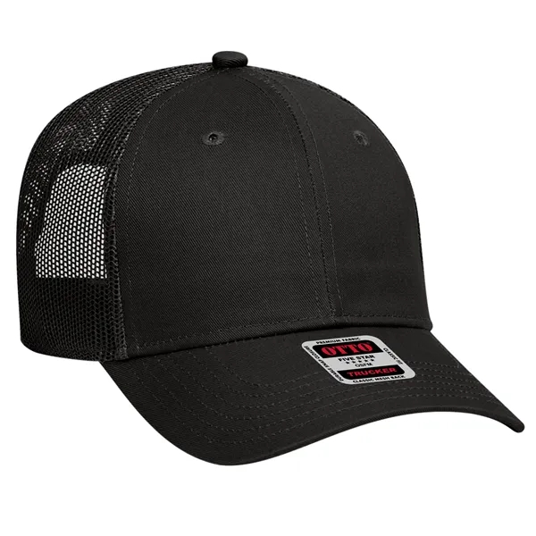 Cotton Blend Twill 6 Panel Low Profile Mesh Back Trucker Hat - Cotton Blend Twill 6 Panel Low Profile Mesh Back Trucker Hat - Image 13 of 222