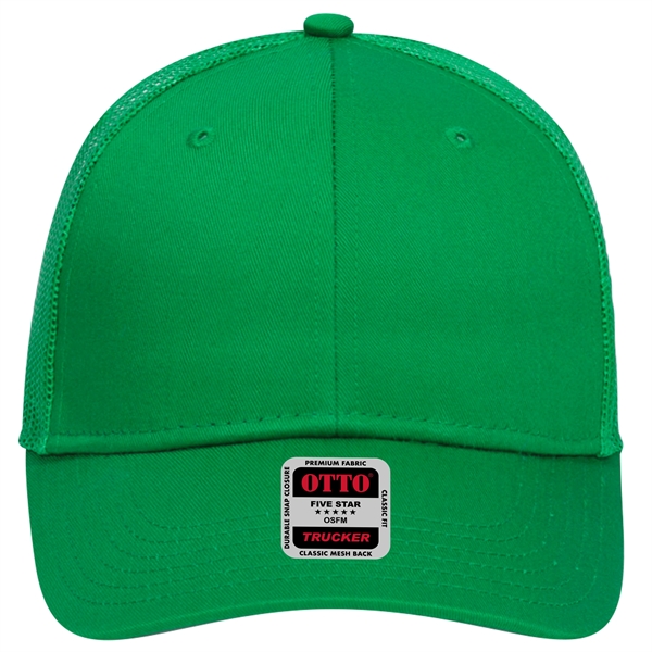 Cotton Blend Twill 6 Panel Low Profile Mesh Back Trucker Hat - Cotton Blend Twill 6 Panel Low Profile Mesh Back Trucker Hat - Image 33 of 222