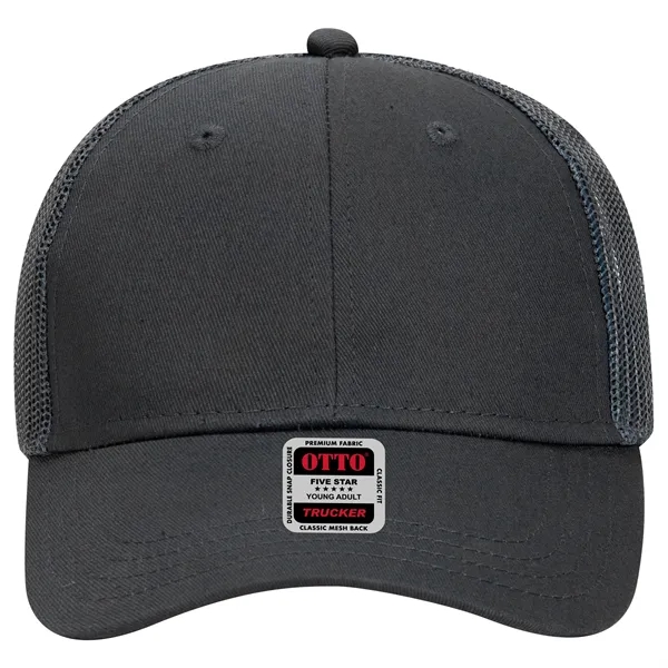 Cotton Blend Twill 6 Panel Low Profile Mesh Back Trucker Hat - Cotton Blend Twill 6 Panel Low Profile Mesh Back Trucker Hat - Image 51 of 222