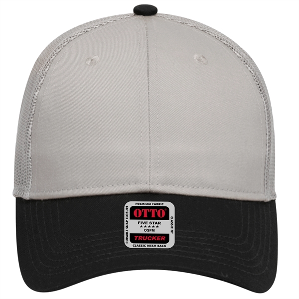 Cotton Blend Twill 6 Panel Low Profile Mesh Back Trucker Hat - Cotton Blend Twill 6 Panel Low Profile Mesh Back Trucker Hat - Image 76 of 222