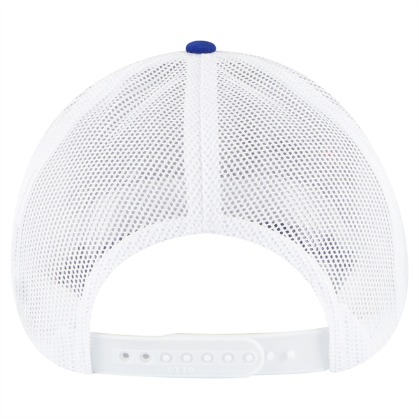 Cotton Blend Twill 6 Panel Low Profile Mesh Back Trucker Hat - Cotton Blend Twill 6 Panel Low Profile Mesh Back Trucker Hat - Image 97 of 222