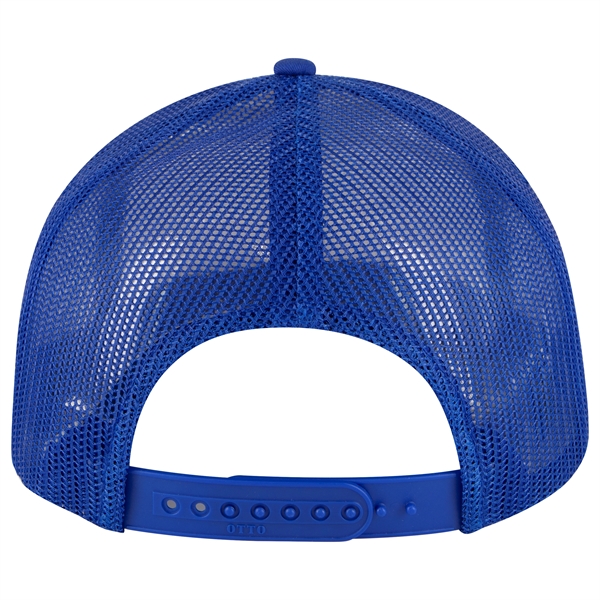 Cotton Blend Twill 6 Panel Low Profile Mesh Back Trucker Hat - Cotton Blend Twill 6 Panel Low Profile Mesh Back Trucker Hat - Image 100 of 222
