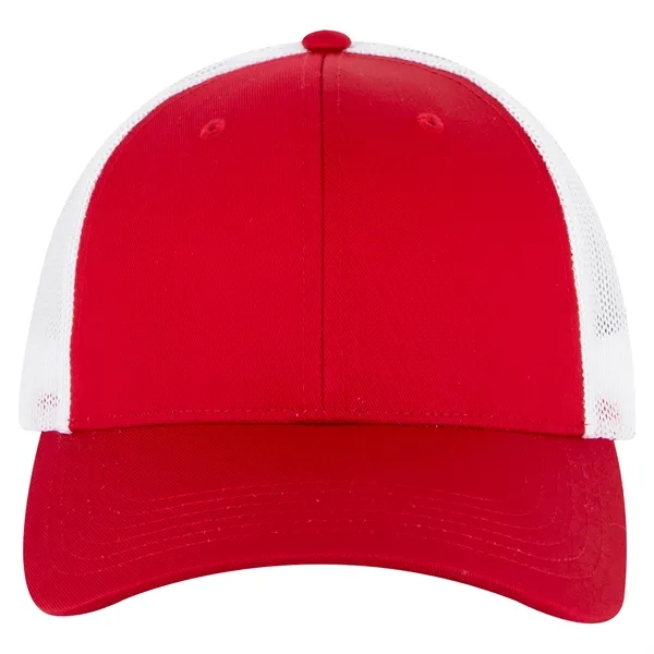 Cotton Blend Twill 6 Panel Low Profile Mesh Back Trucker Hat - Cotton Blend Twill 6 Panel Low Profile Mesh Back Trucker Hat - Image 111 of 222