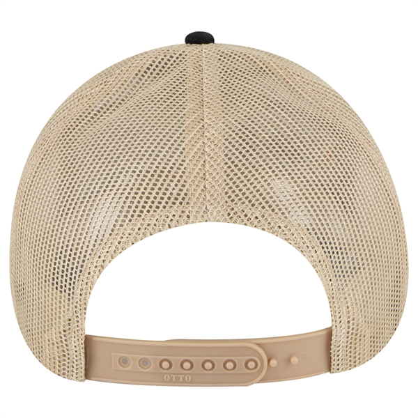 Cotton Blend Twill 6 Panel Low Profile Mesh Back Trucker Hat - Cotton Blend Twill 6 Panel Low Profile Mesh Back Trucker Hat - Image 135 of 222
