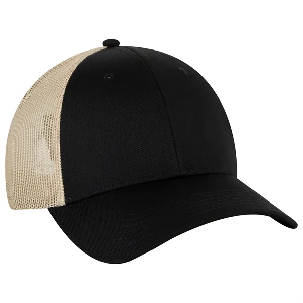 Cotton Blend Twill 6 Panel Low Profile Mesh Back Trucker Hat - Cotton Blend Twill 6 Panel Low Profile Mesh Back Trucker Hat - Image 134 of 222