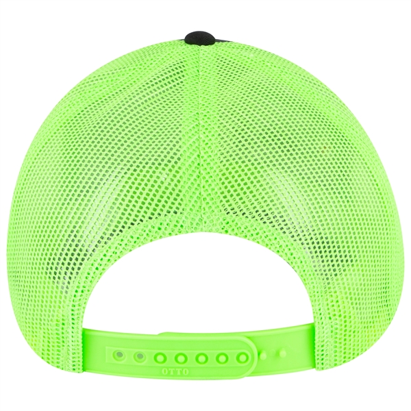 Cotton Blend Twill 6 Panel Low Profile Mesh Back Trucker Hat - Cotton Blend Twill 6 Panel Low Profile Mesh Back Trucker Hat - Image 141 of 222