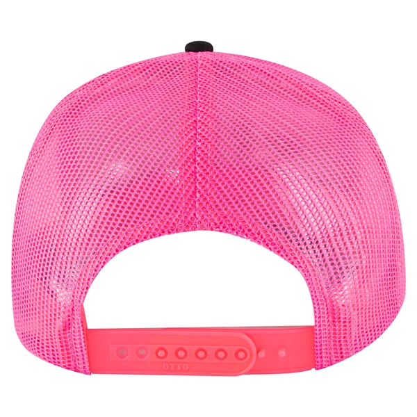 Cotton Blend Twill 6 Panel Low Profile Mesh Back Trucker Hat - Cotton Blend Twill 6 Panel Low Profile Mesh Back Trucker Hat - Image 144 of 222