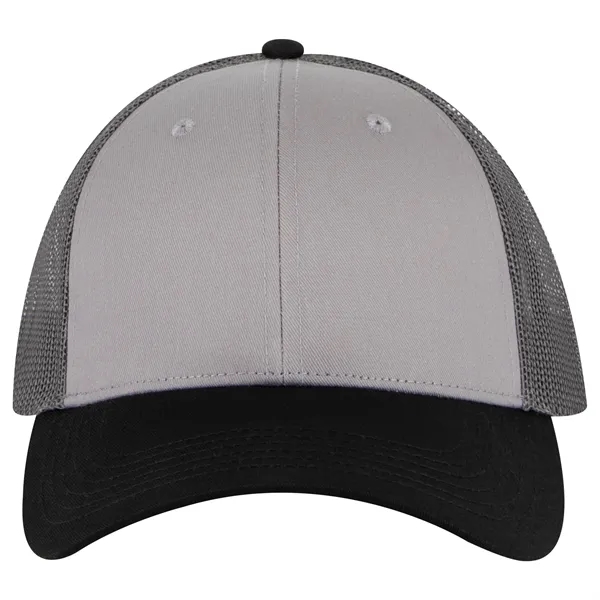 Cotton Blend Twill 6 Panel Low Profile Mesh Back Trucker Hat - Cotton Blend Twill 6 Panel Low Profile Mesh Back Trucker Hat - Image 148 of 222