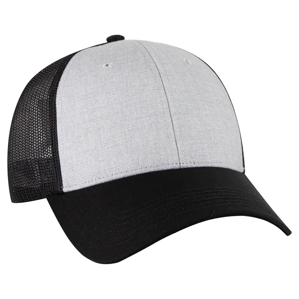 Cotton Blend Twill 6 Panel Low Profile Mesh Back Trucker Hat - Cotton Blend Twill 6 Panel Low Profile Mesh Back Trucker Hat - Image 161 of 222