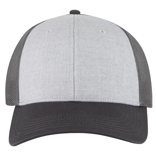 Cotton Blend Twill 6 Panel Low Profile Mesh Back Trucker Hat - Cotton Blend Twill 6 Panel Low Profile Mesh Back Trucker Hat - Image 209 of 222