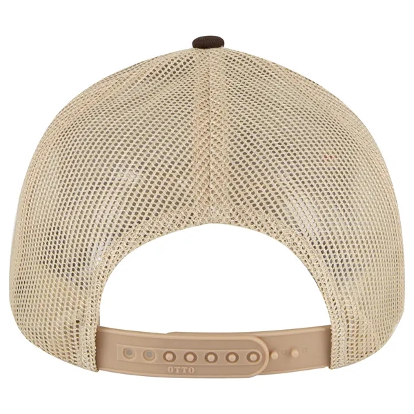 Cotton Blend Twill 6 Panel Low Profile Mesh Back Trucker Hat - Cotton Blend Twill 6 Panel Low Profile Mesh Back Trucker Hat - Image 214 of 222