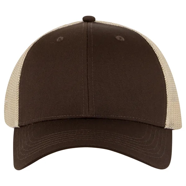 Cotton Blend Twill 6 Panel Low Profile Mesh Back Trucker Hat - Cotton Blend Twill 6 Panel Low Profile Mesh Back Trucker Hat - Image 213 of 222