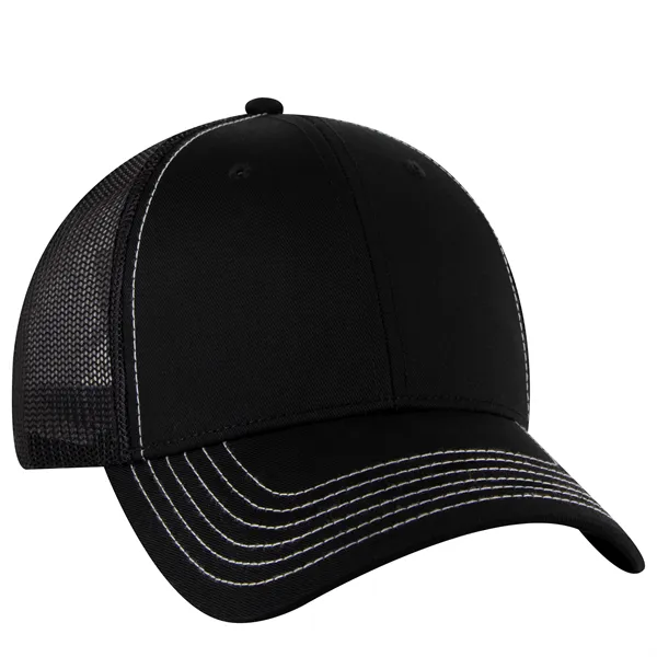 6 Panel Contrast Stitching Mesh Back Baseball Cap - 6 Panel Contrast Stitching Mesh Back Baseball Cap - Image 7 of 298