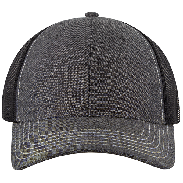 6 Panel Contrast Stitching Mesh Back Baseball Cap - 6 Panel Contrast Stitching Mesh Back Baseball Cap - Image 9 of 298