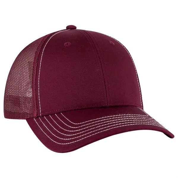 6 Panel Contrast Stitching Mesh Back Baseball Cap - 6 Panel Contrast Stitching Mesh Back Baseball Cap - Image 24 of 298