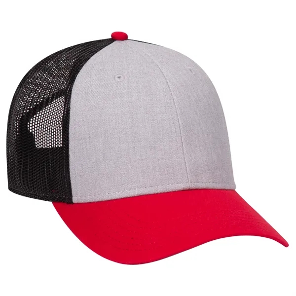 6 Panel Contrast Stitching Mesh Back Baseball Cap - 6 Panel Contrast Stitching Mesh Back Baseball Cap - Image 97 of 298