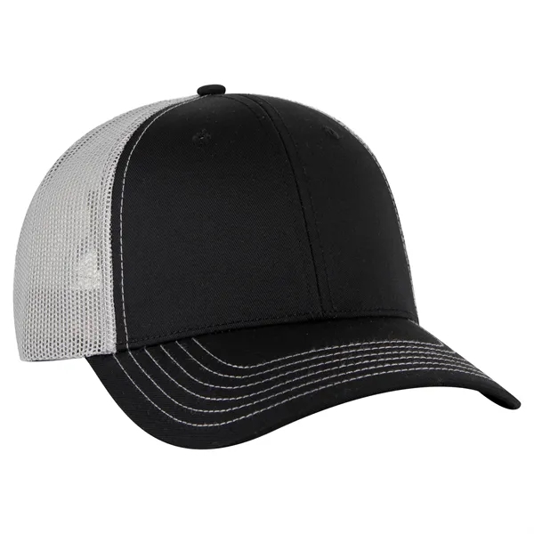 6 Panel Contrast Stitching Mesh Back Baseball Cap - 6 Panel Contrast Stitching Mesh Back Baseball Cap - Image 122 of 298