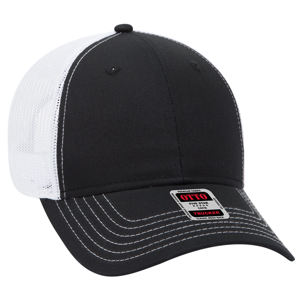 6 Panel Contrast Stitching Mesh Back Baseball Cap - 6 Panel Contrast Stitching Mesh Back Baseball Cap - Image 125 of 298